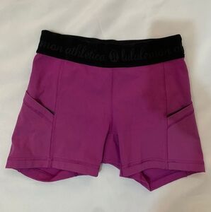 lululemon athletica Women's Purple Athletic Shorts